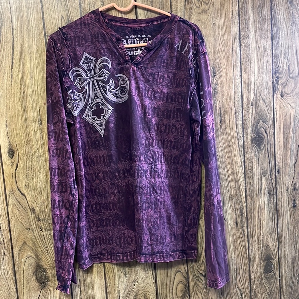 2 Medium Affliction Shirts